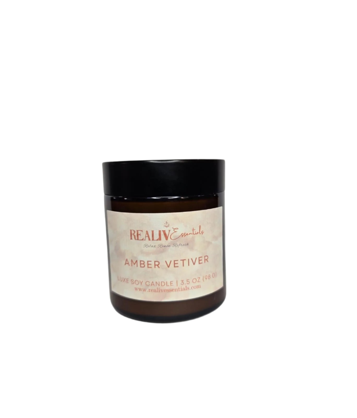 AMBER VETIVER - 3.5oz Candles