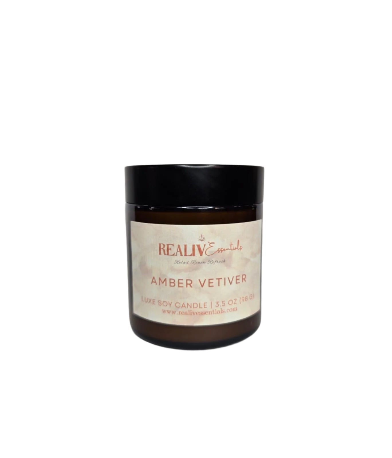 AMBER VETIVER - 3.5oz Candles