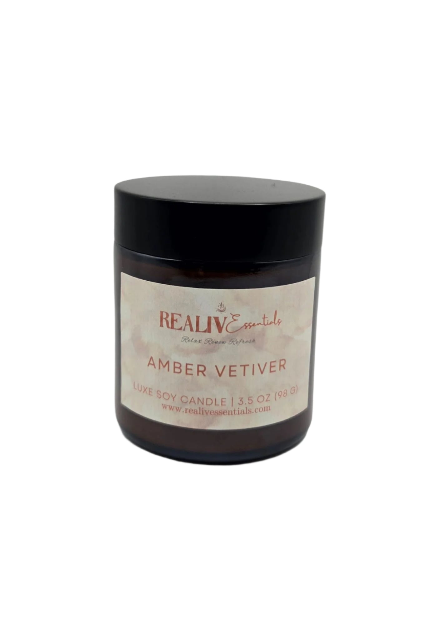 AMBER VETIVER - 3.5oz Candles