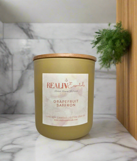 GRAPEFRUIT SAFFRON - 12.7oz Candles