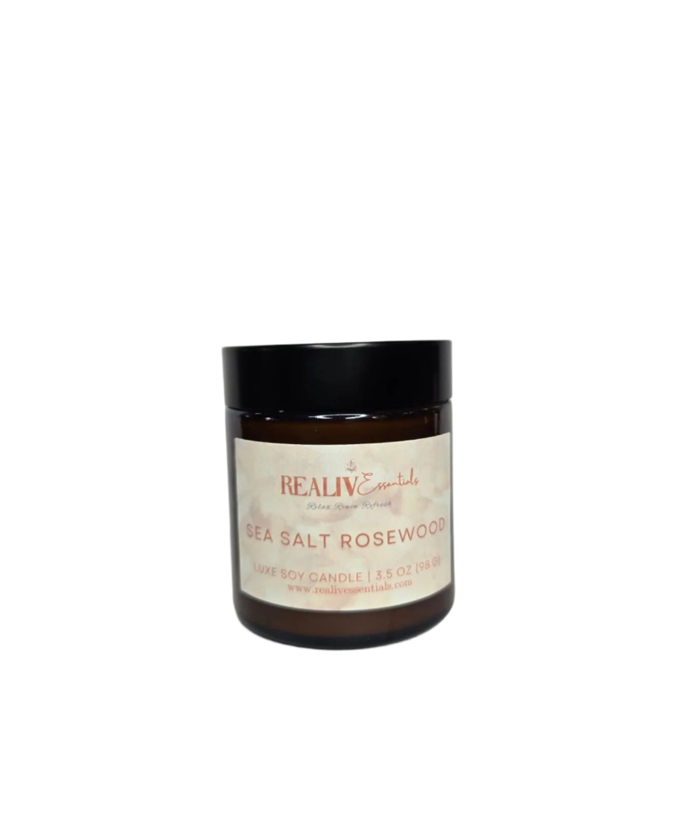 SEA SALT ROSEWOOD - 3.5oz Candles